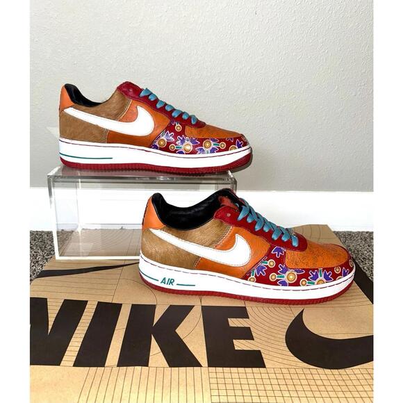 🔥 HYPERSTRIKE DEADSTOCK NIKE AF1S YEAR OF THE DOG AIR FORCE ONE 8.5 313404-611 - Picture 1 of 8
